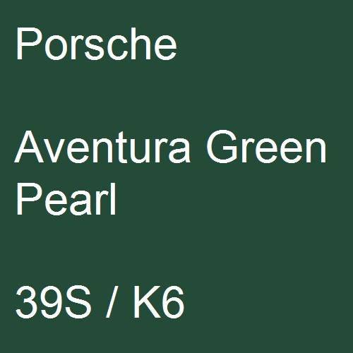 Porsche, Aventura Green Pearl, 39S / K6.
